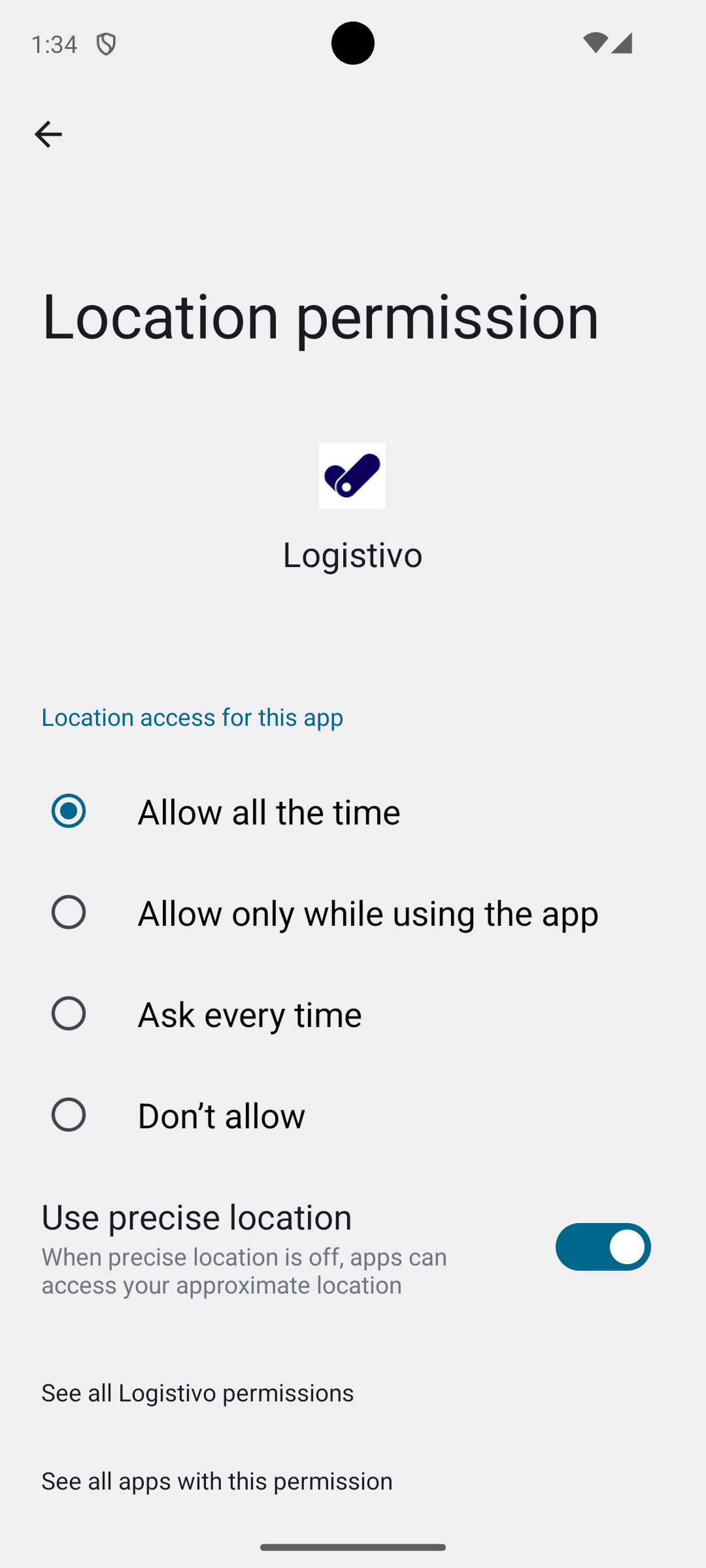 Enable Location Services